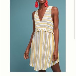 Anthropologie Portofino Striped Dress